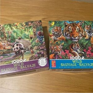 2x 1000-piece puzzles